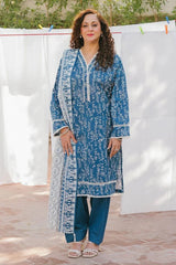 Gul Ahmed 3 Piece Unstitched Printed Lawn Suit CL-52454
