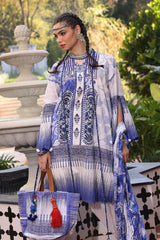 Gul Ahmed 3 Piece Unstitched Printed Lawn Suit with Printed Lawn Dupatta CL-52509