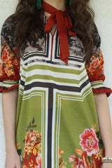 Gul Ahmed 3 Piece Unstitched Printed Lawn Suit with Printed Lawn Dupatta CL-52570
