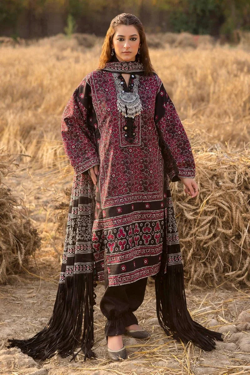 Gul Ahmed 3 Piece Unstitched Printed Lawn Suit CL-52623
