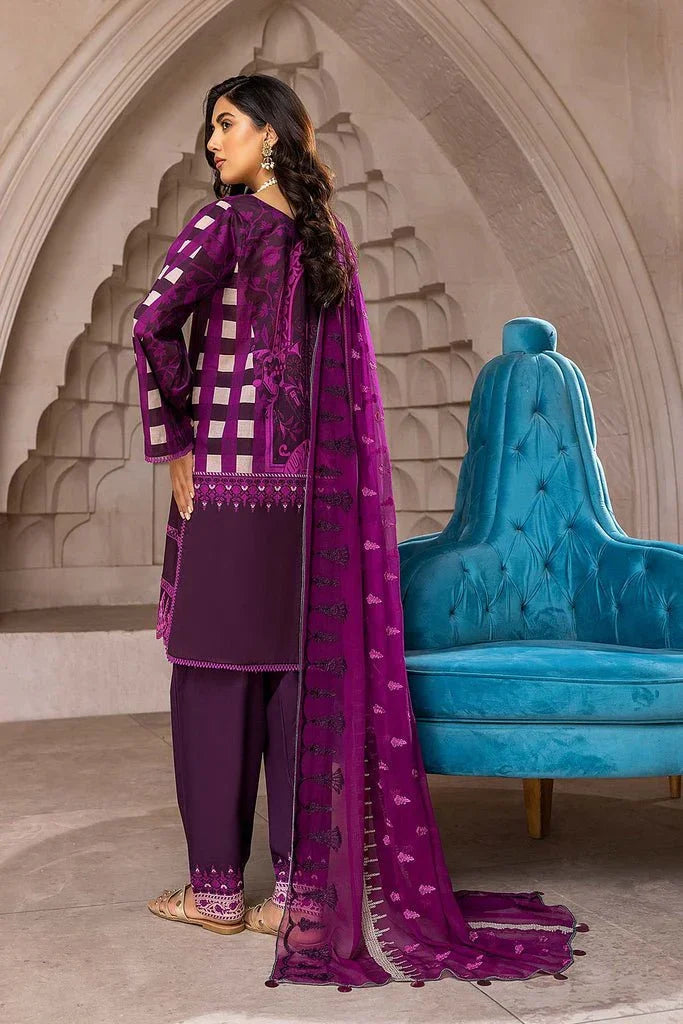 Charizma 3 Pc Stitched Embroidered Lawn CN22-20 B