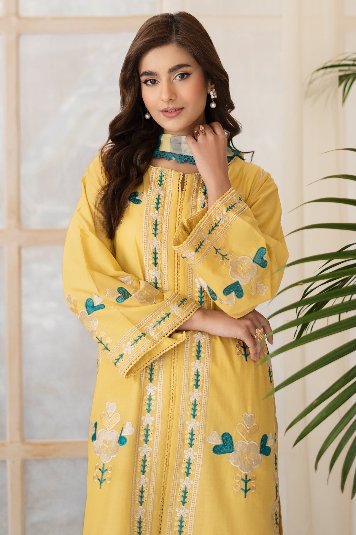 Charizma 3 Pc Stitched Printed Lawn Suit - CNP-5-249