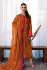 Charizma 3 Pc Stitched Printed Lawn Suit - CP4-31