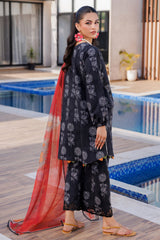 Charizma 3 Pc Stitched Printed Cotton Suit - CPM-4-054