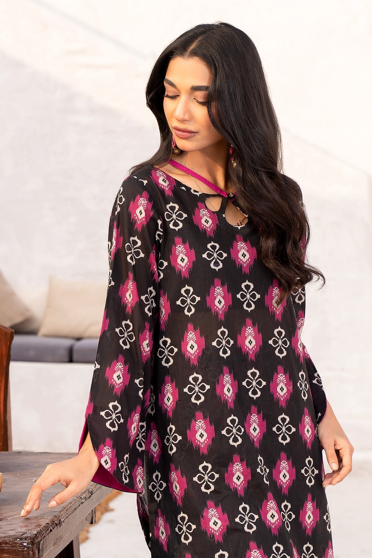 Charizma 2 Pc Stitched Printed Cotton Suit - CPM-4-273