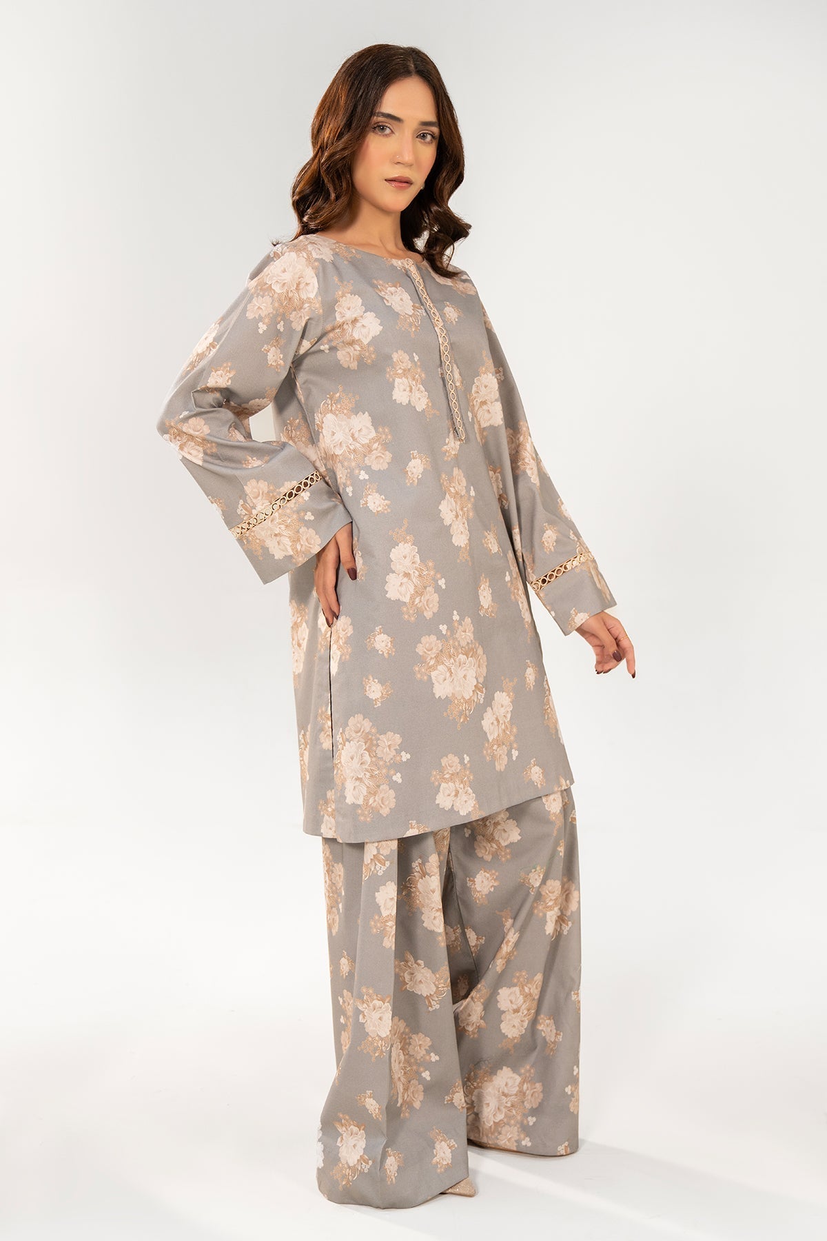 Charizma 2 Pc Stitched Printed Cotton Suit - CPM-5-03S