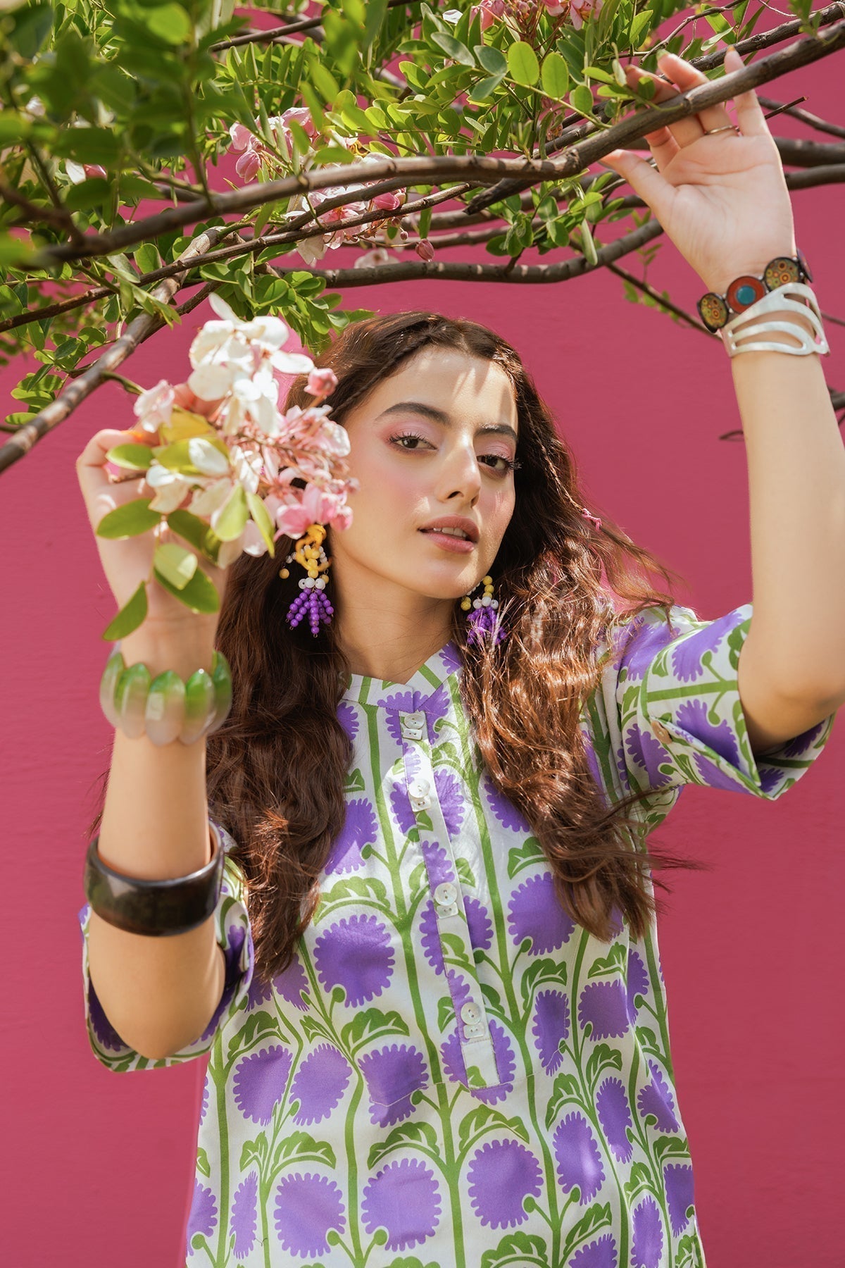 Charizma 2 Pc Stitched Printed Cotton Suit - CPM-5-173Z
