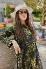 Charizma 2 Pc Stitched Embroidered Cotton Suit - CPM-5-218Z