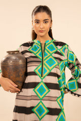 Charizma 2 Pc Stitched Printed Cotton Suit - CPM-5-65Z