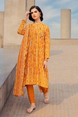 Gul Ahmed 3PC Cambric Printed Unstitched Suit with Denting Lawn Dupatta DN-32099 B