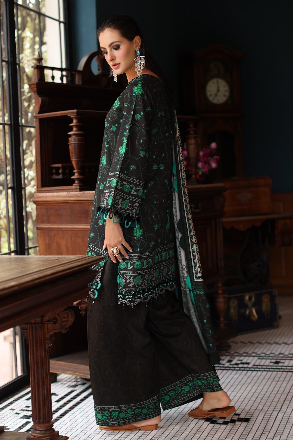 Charizma 3 Pc Stitched Embroidered Staple Suit - DSCW5-02