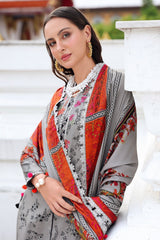 Charizma 3 Pc Stitched Embroidered Staple Suit - DSCW5-03