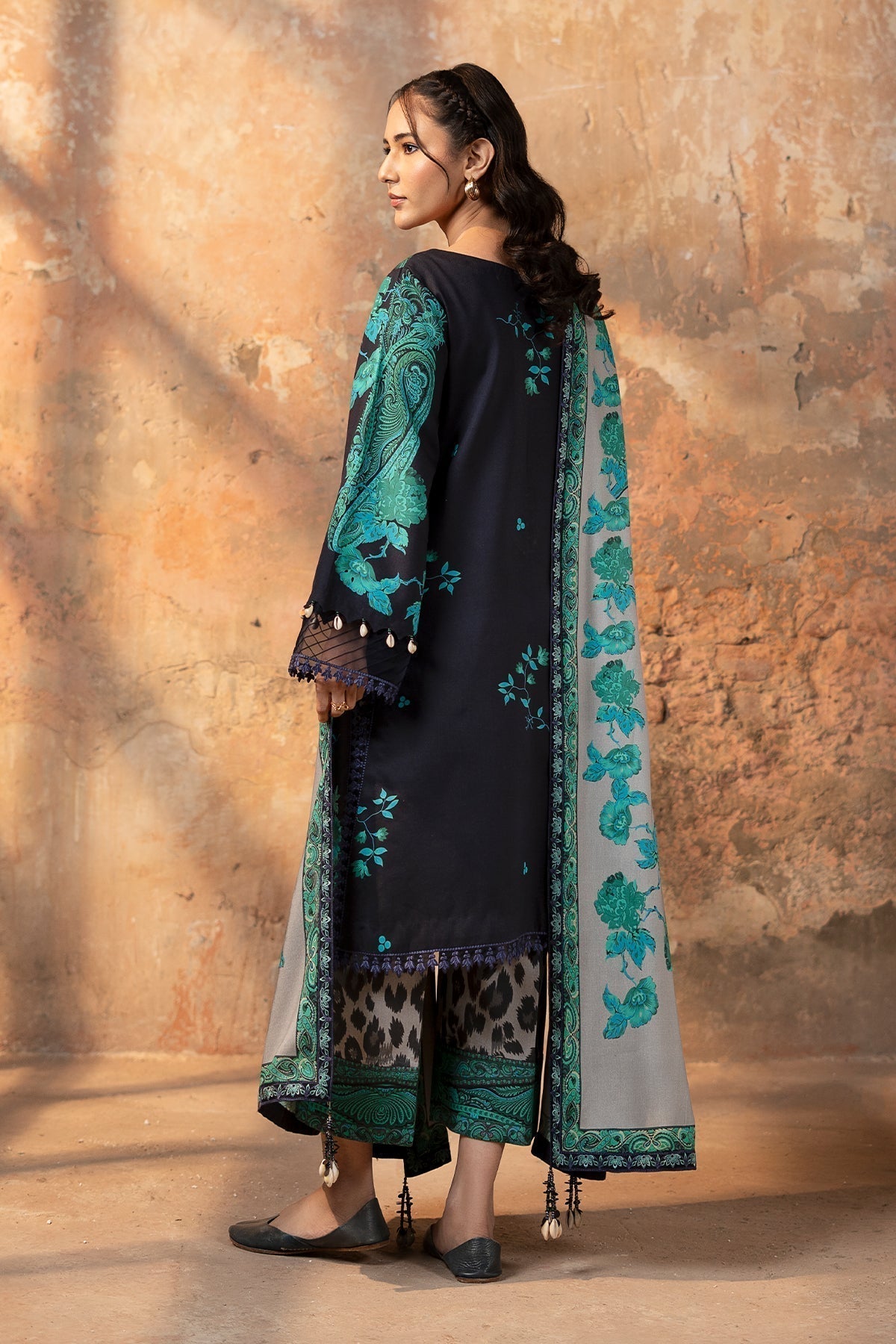 Charizma 3 Pc Stitched Embroidered Staple Suit - DSCW5-10