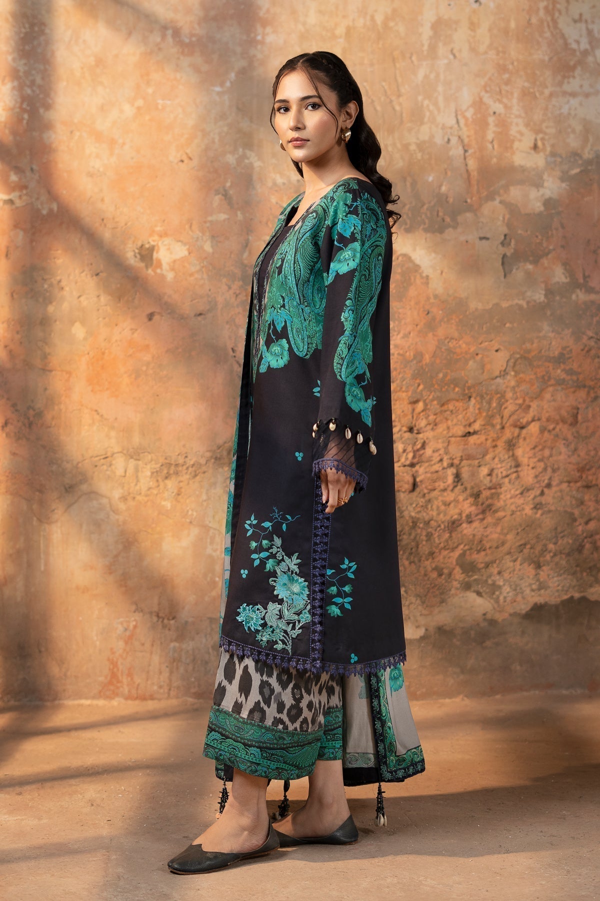 Charizma 3 Pc Stitched Embroidered Staple Suit - DSCW5-10