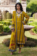 Charizma 3 Pc Stitched Embroidered Staple Suit - DSCW5-24