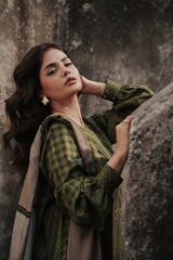 Charizma 3 Pc Stitched Embroidered Staple Suit - DSCW5-26