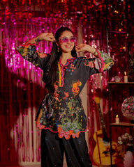 Dhaga 2 Piece Ready to Wear Intricate Cutwork Suit - Delulu