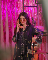 Dhaga 2 Piece Ready to Wear intricate cutwork Suit - Drip