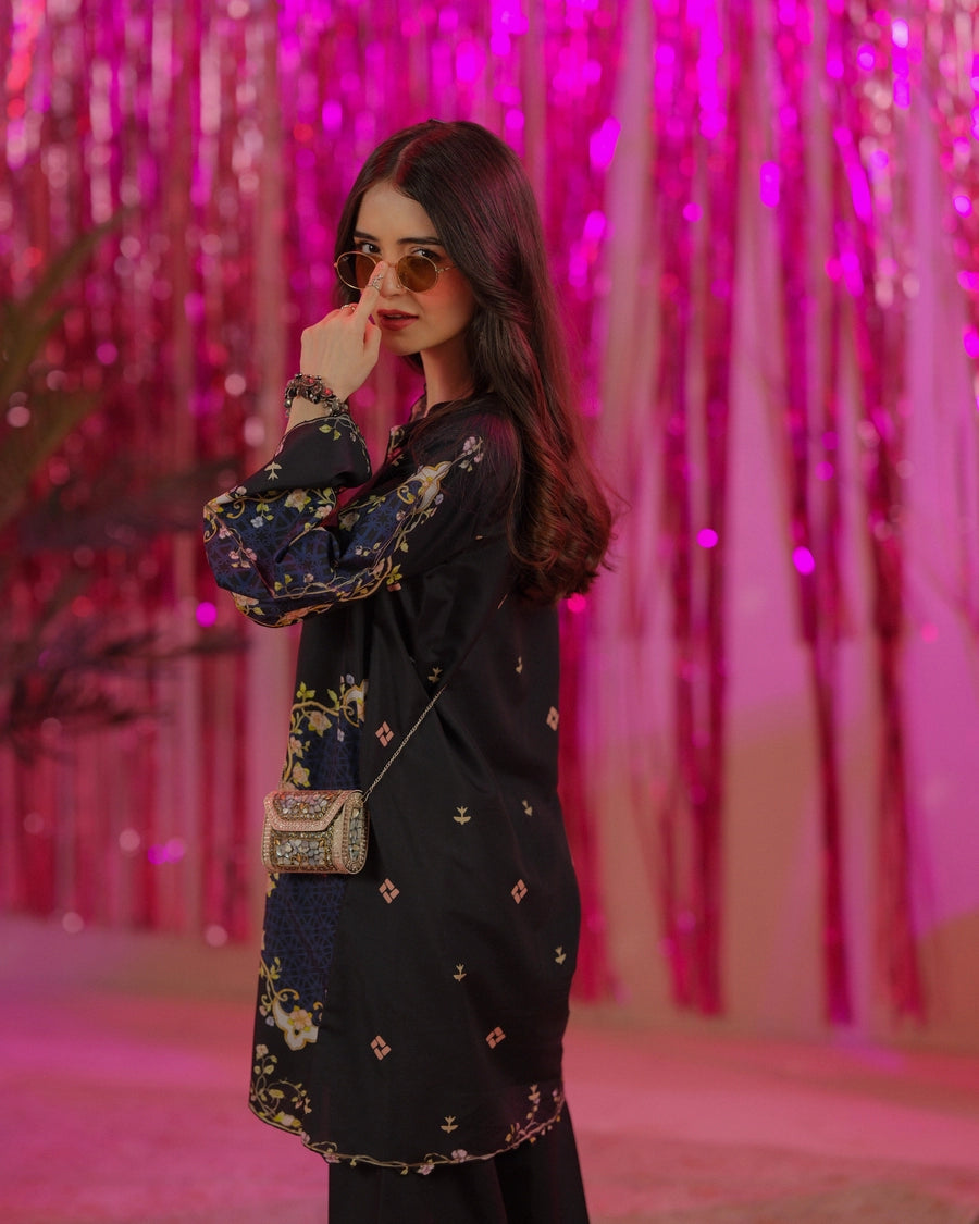 Dhaga 2 Piece Ready to Wear intricate cutwork Suit - Drip