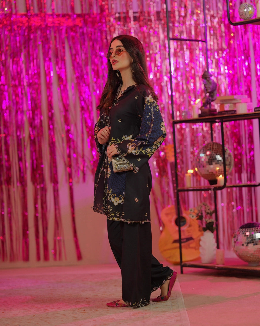 Dhaga 2 Piece Ready to Wear intricate cutwork Suit - Drip