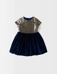 Beechtree 1 Piece Kid's Stylish frock - FGFRI-521-01-A-NAVY