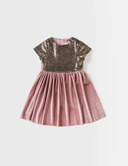 Beechtree 1 Piece Kid's Stylish frock - FGFRI-521-01-B-PINK