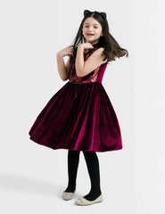 Beechtree 1 Piece Kid's Stylish frock - FGFRI-521-05-A-MAROON