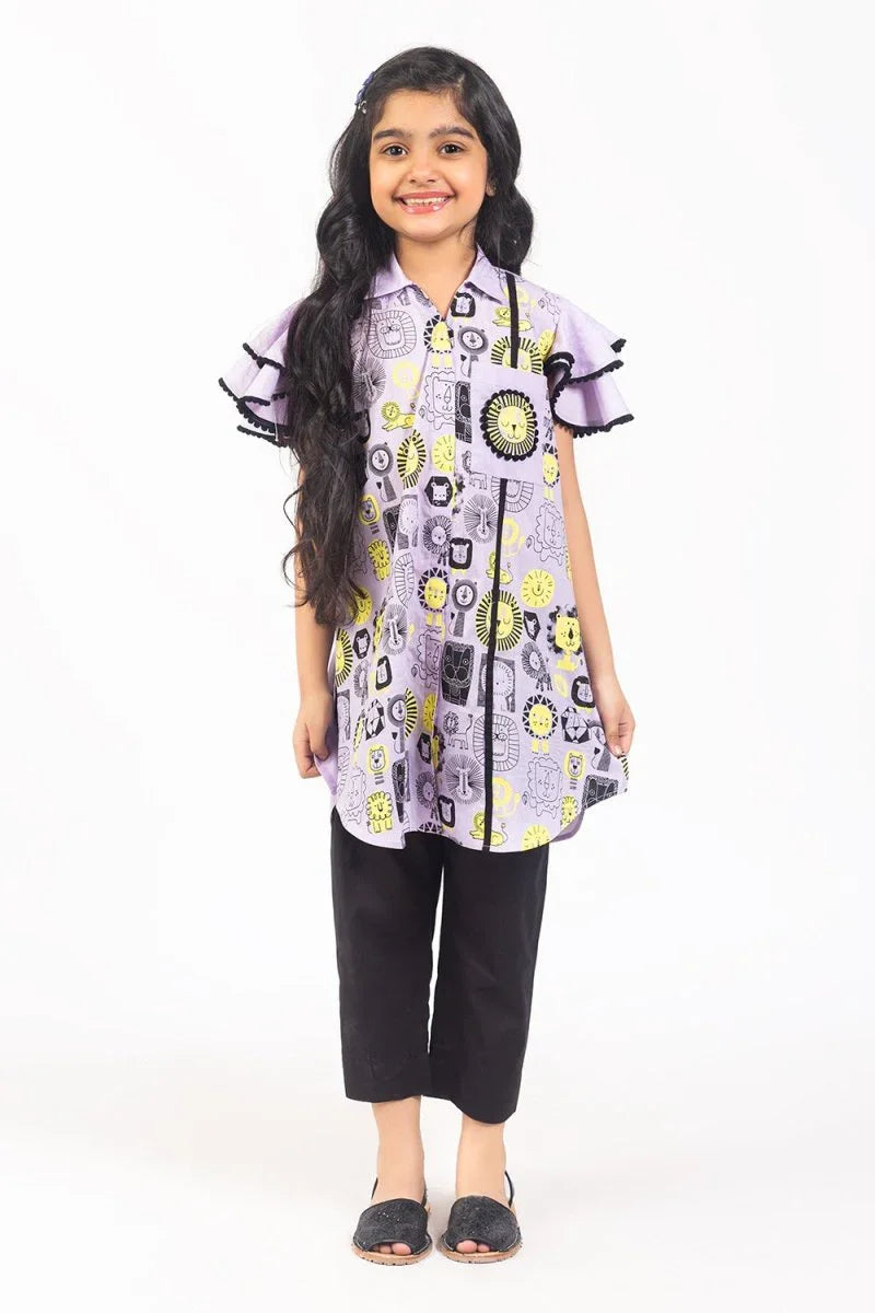 Gul Ahmed 01 Piece Kids Collection Shirt - GLS-21-82 Kids