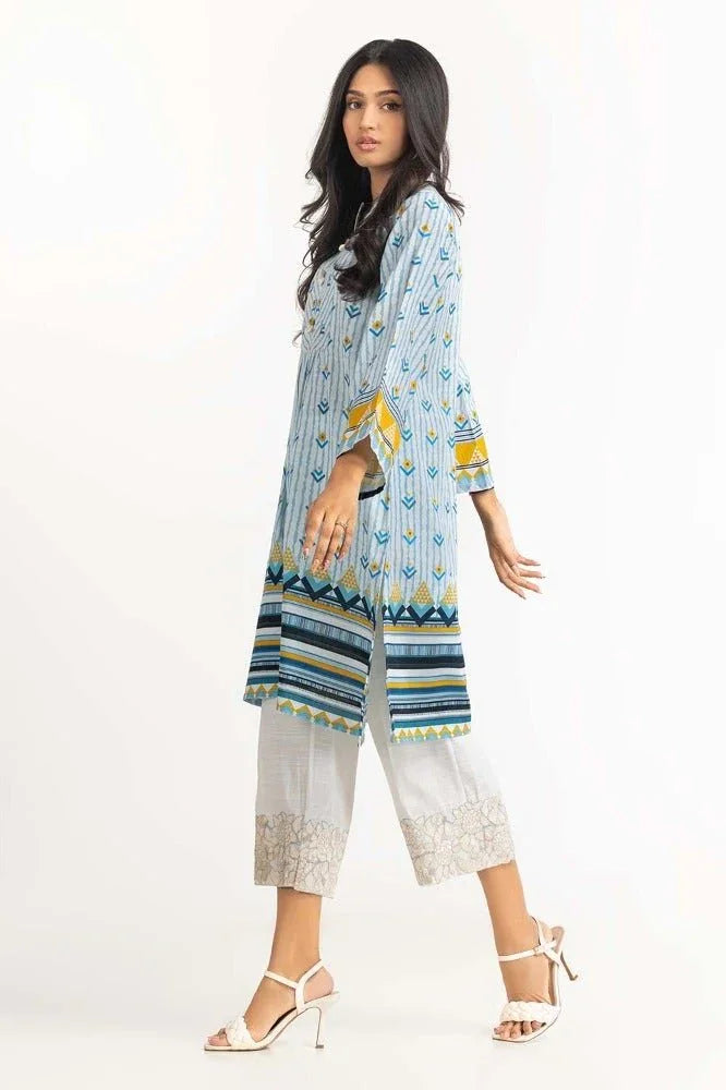 Gul Ahmed 01 Piece Stitched Digital Print Khaddar Shirt GLW-23-62