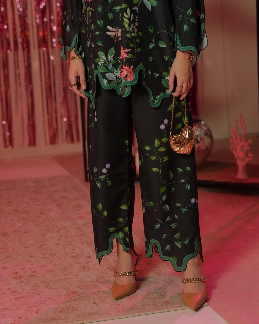 Dhaga 2 Piece Ready to Wear Intricate Cutwork Suit - GOAT