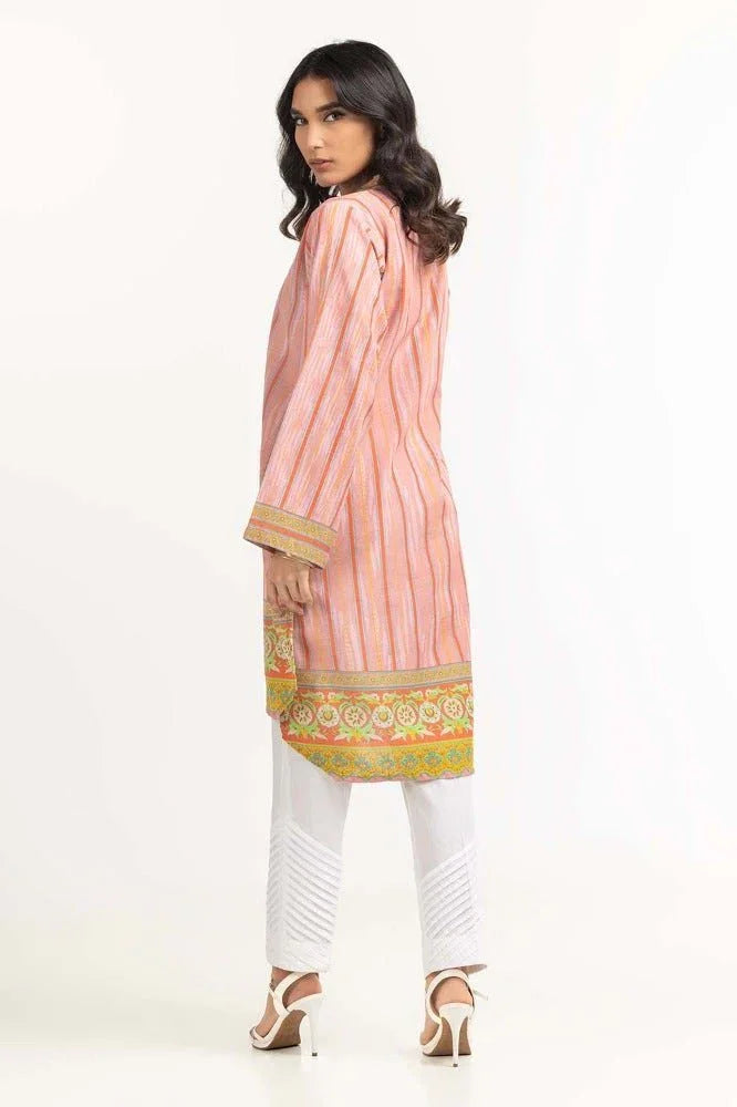 Gul Ahmed 01 Piece Stitched Digital Printed Khaddar Shirt Glw-23-73