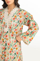 Gul Ahmed 3 Piece Ready to Wear Printed with Embroidered Lawn Suit - IUSTKSD-2135
