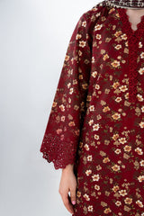 Gul Ahmed 3 Piece Ready to Wear Printed with Embroidered Lawn Suit - IUSTKSD-2311