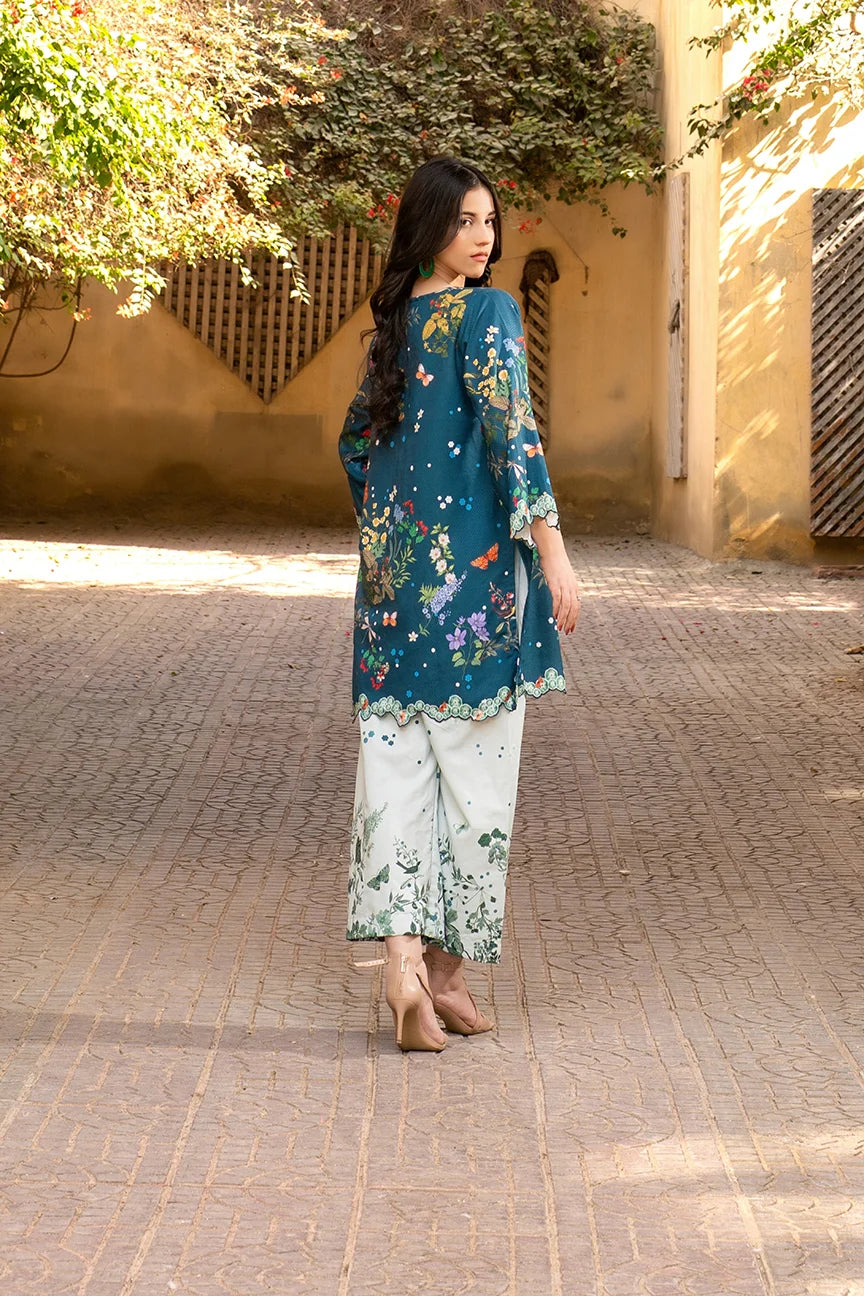 Dhaga 2 Piece Ready to Wear Printed Suit - Juneau