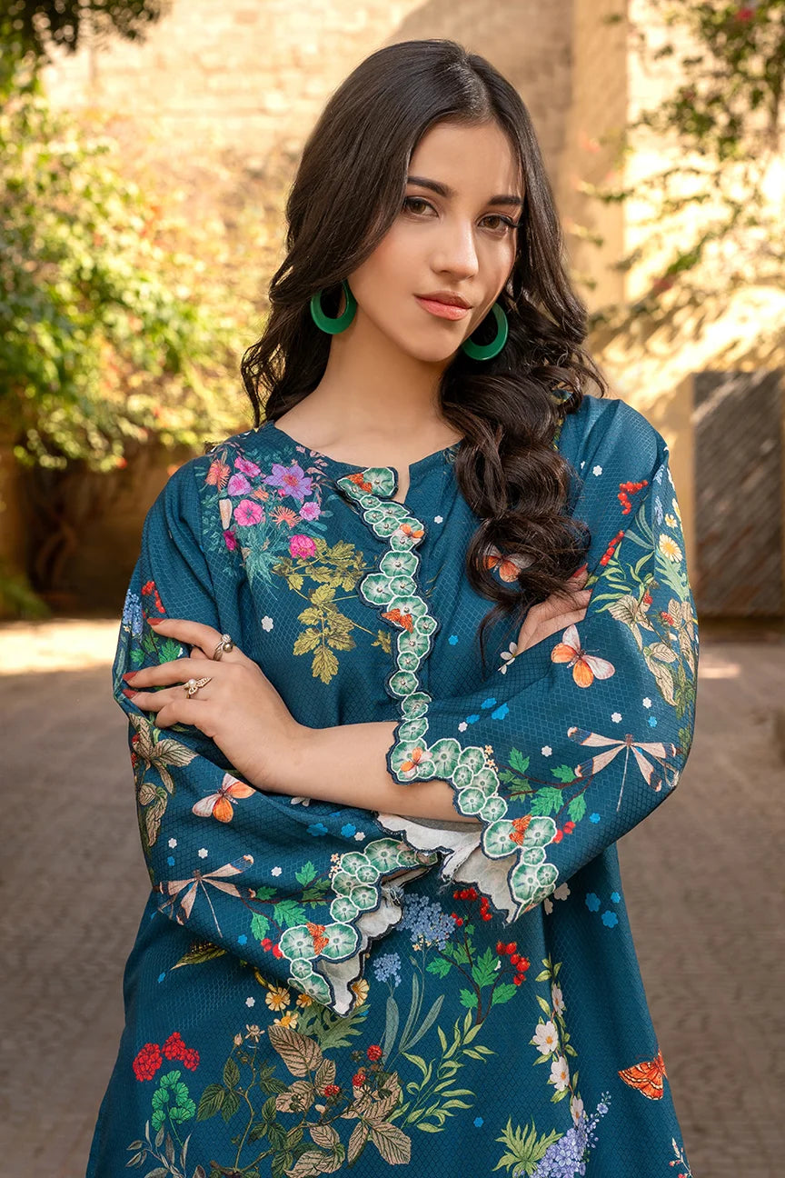 Dhaga 2 Piece Ready to Wear Printed Suit - Juneau