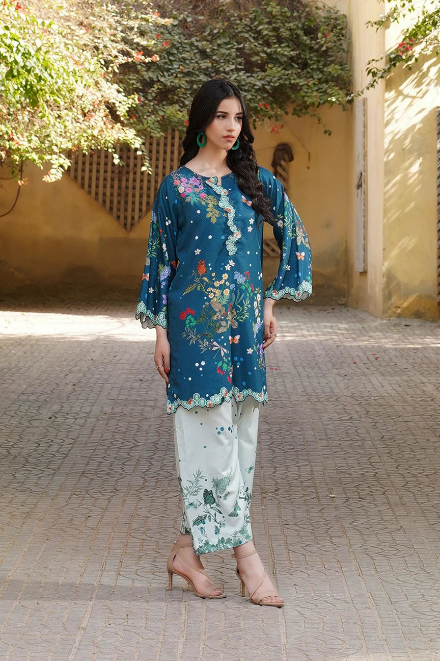 Dhaga 2 Piece Ready to Wear Printed Suit - Juneau