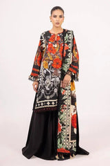 Gul Ahmed 3 Piece Unstitched Mehsuri Stripe Khaddar Suit K-52021