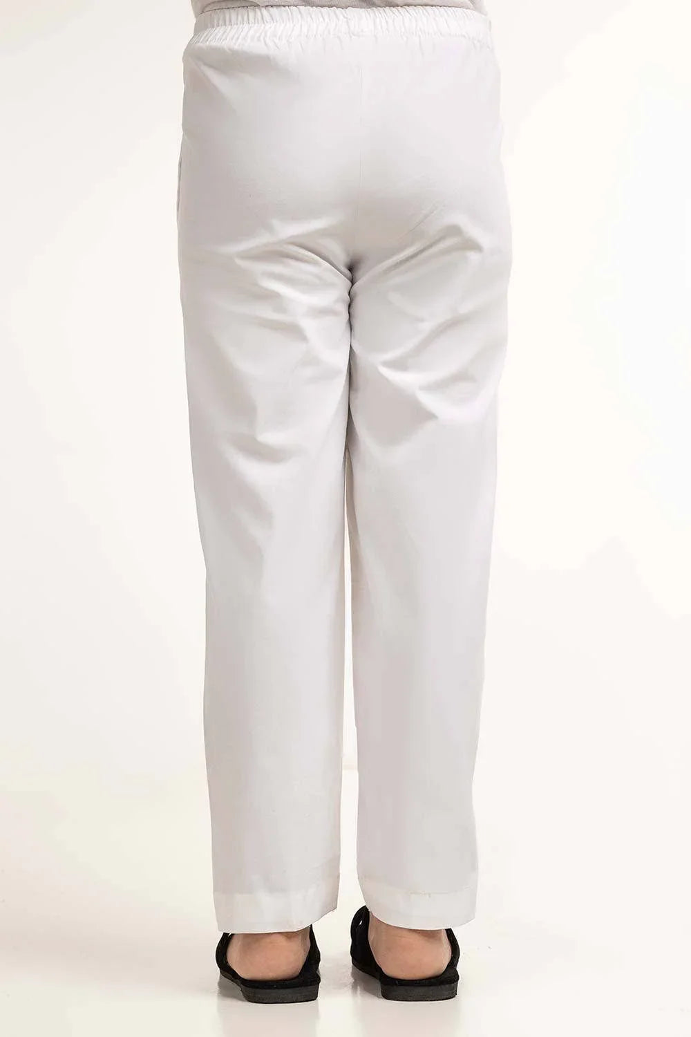 Gul Ahmed 1 PC White Basic Pajama KPJ-BLD24-001