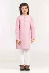 Gul Ahmed 1 PC Red Basic Kids Kurta KR-KPLN22-008