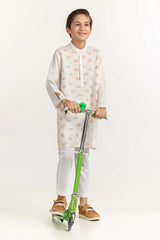 Gul Ahmed 1 PC White Styling Kurta KR-KSTY24-004