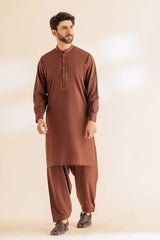 BONANZA MEN'S 2 PIECE SYRUP-BLENDED-KURTA SHALWAR - KSRS24-027