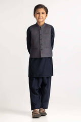 Gul Ahmed 1 PC Grey Styling Waist Coat KWC-PD24-004