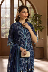 Gul Ahmed 3 Piece Unstitched Embroidered Swiss Voile Suit with Embroidered Chiffon Dupatta LSV-52019