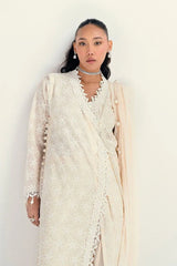 Gul Ahmed 3 Piece Unstitched Schiffli Embroidered Lawn Suit with Embroidered Chiffon Dupatta PM-52046