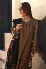 Charizma 3 Pc Unstitched Embroidered Leather Suit - PSW5-11