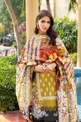 Gul Ahmed 3 Piece Unstitched Printed Khaddar Suit SD-52226