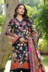 Gul Ahmed 3 Piece Unstitched Printed Khaddar Suit SD-52240