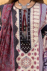 Gul Ahmed 3 Piece Unstitched Embroidered Printed Lawn Suit SP-52069