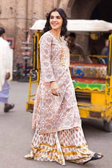 Gul Ahmed 2PC Lawn Unstitched Printed Shirt Trousers Suit TL-32025 B
