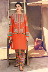 Gul Ahmed 2PC Stitched Printed Lawn Shirt Trousers TL-370